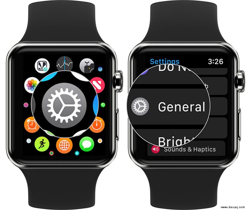 So halten Sie den Apple Watch-Bildschirm länger eingeschaltet 