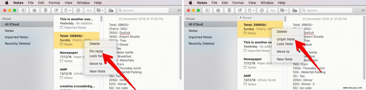 18 Tipps zur kompetenten Verwendung der Apple Notes App auf dem Mac 