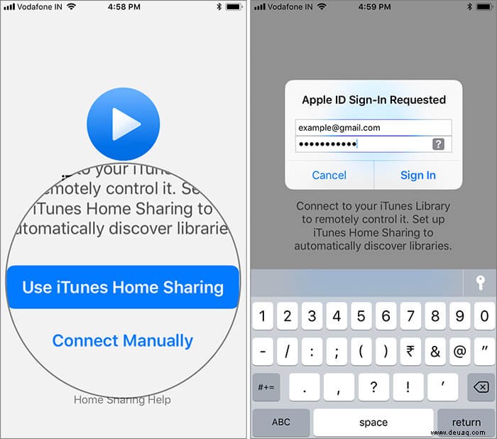 So verwenden Sie das iPhone als Fernbedienung für iTunes, um Ihre Medienbibliothek zu steuern 