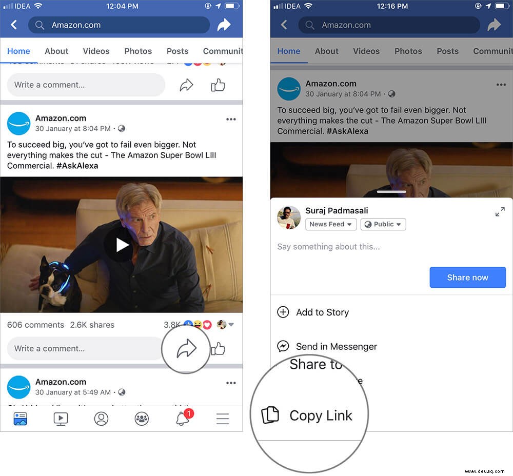 Exportieren Sie Facebook-Kommentare in eine CSV-Datei auf iPhone und iPad 