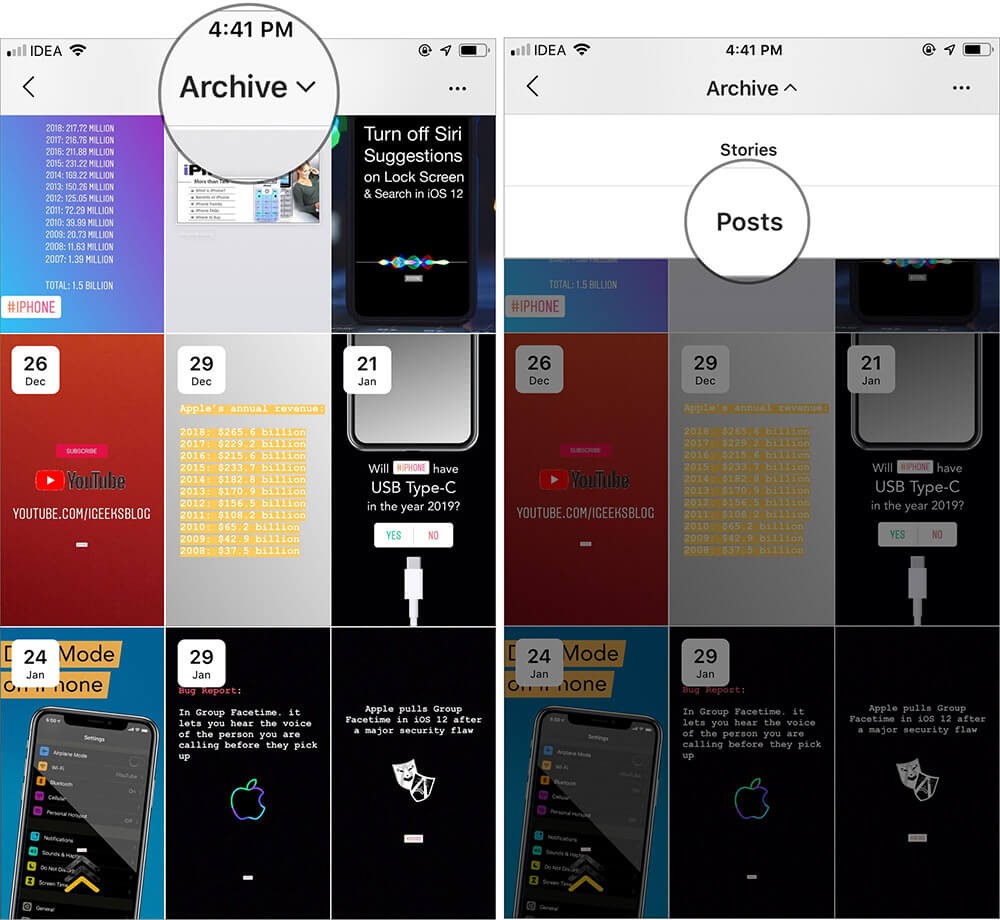 So finden Sie archivierte Instagram-Fotos und -Geschichten auf iPhone und Android 