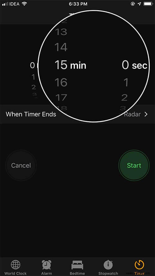 So stellen Sie einen Timer ein, um Musik und Filme automatisch auf dem iPhone oder iPad zu stoppen 