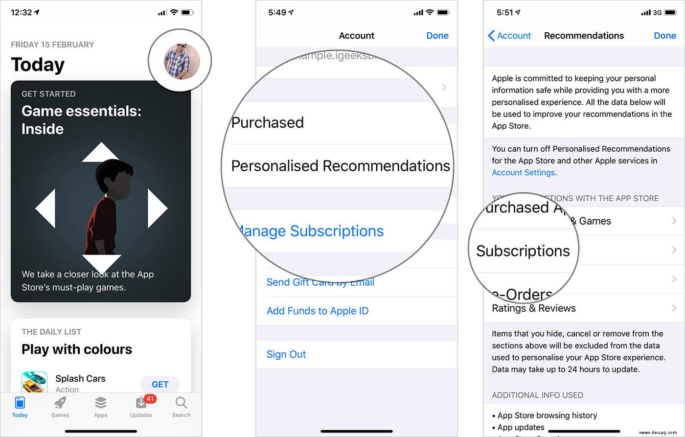 So verwalten Sie Abonnements auf iPhone und iPad:Zwei Methoden erklärt 