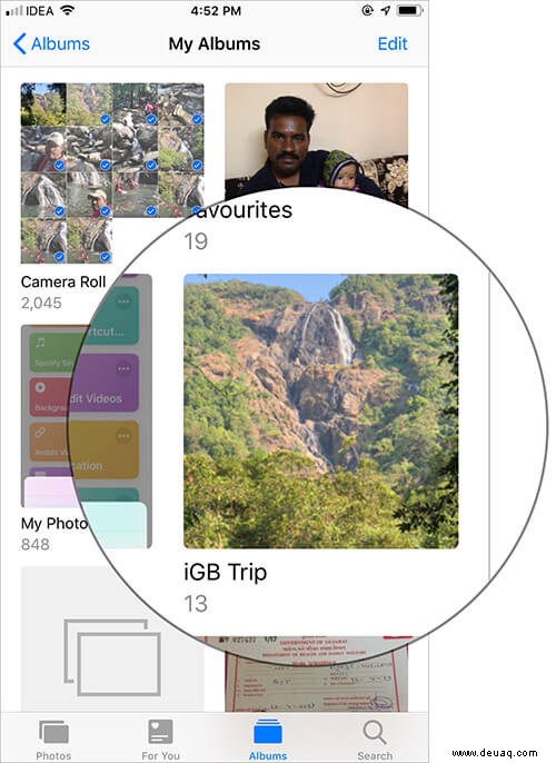 So erstellen Sie benutzerdefinierte Erinnerungen auf iPhone und iPad mit bestimmten Fotos 