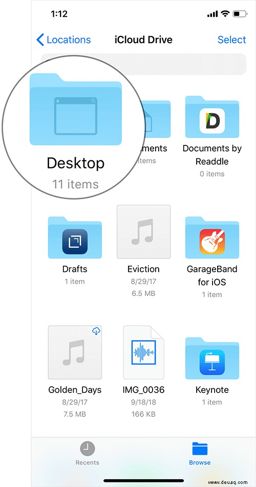 So erstellen Sie Dropbox-ähnliche Links in iCloud Drive auf iPhone und iPad 