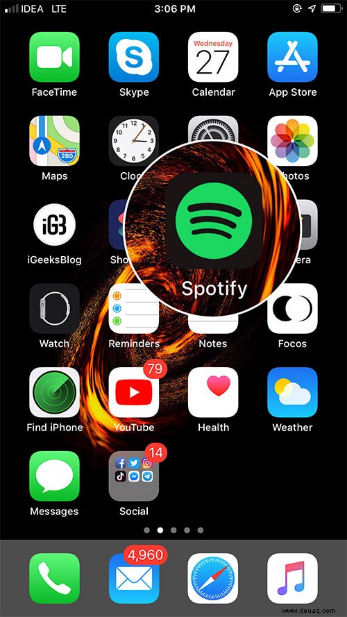 So aktivieren Sie den Datensparmodus in Spotify auf dem iPhone 