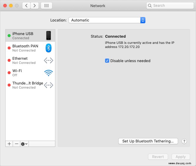 So verwandeln Sie Ihr iPhone in ein Modem:Tethered Internet Via iPhone 