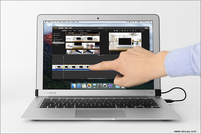 So fügen Sie jedem Laptop oder MacBook Air einen Touchscreen hinzu 