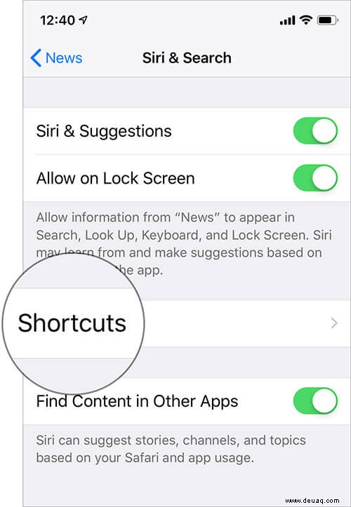 Tipps zur Verwendung von Siri-Kurzbefehlen mit Apple News auf iPhone und iPad 