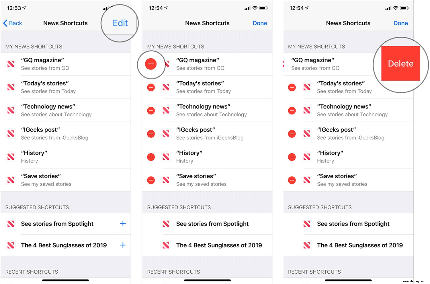 Tipps zur Verwendung von Siri-Kurzbefehlen mit Apple News auf iPhone und iPad 