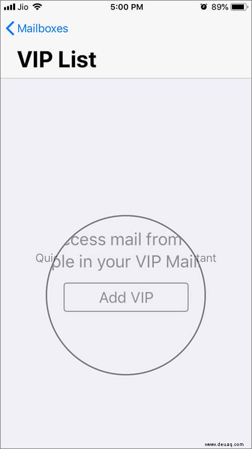 So verwalten Sie VIP-Kontakte in der Mail-App auf iPhone und iPad 