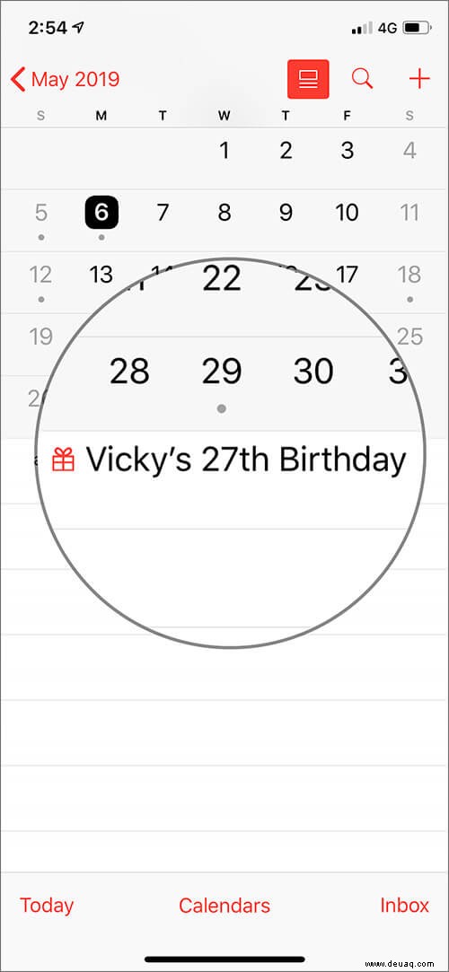 So zeigen Sie Geburtstage in der Apple Kalender-App auf iPhone, iPad oder Mac an 