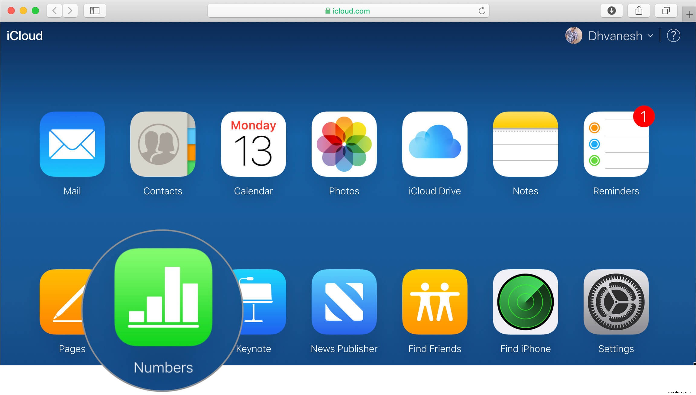 So exportieren Sie iWork-Dokumente aus iCloud 