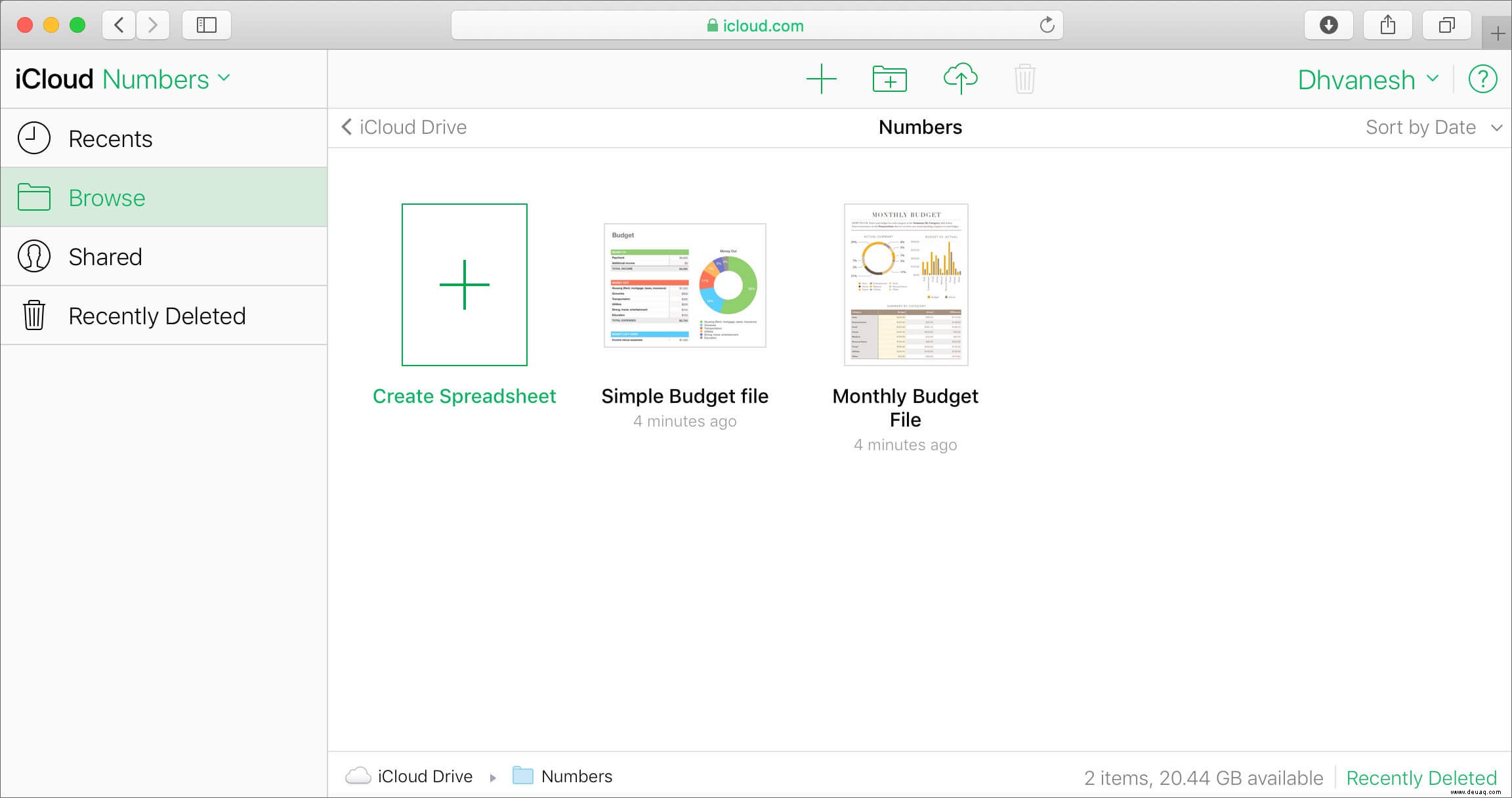 So exportieren Sie iWork-Dokumente aus iCloud 