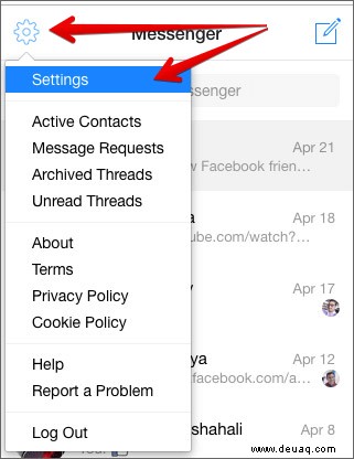 So verbergen Sie den aktiven Status in Facebook Messenger 