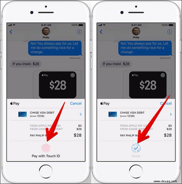 So senden und empfangen Sie Apple Pay Cash über iMessage auf dem iPhone 