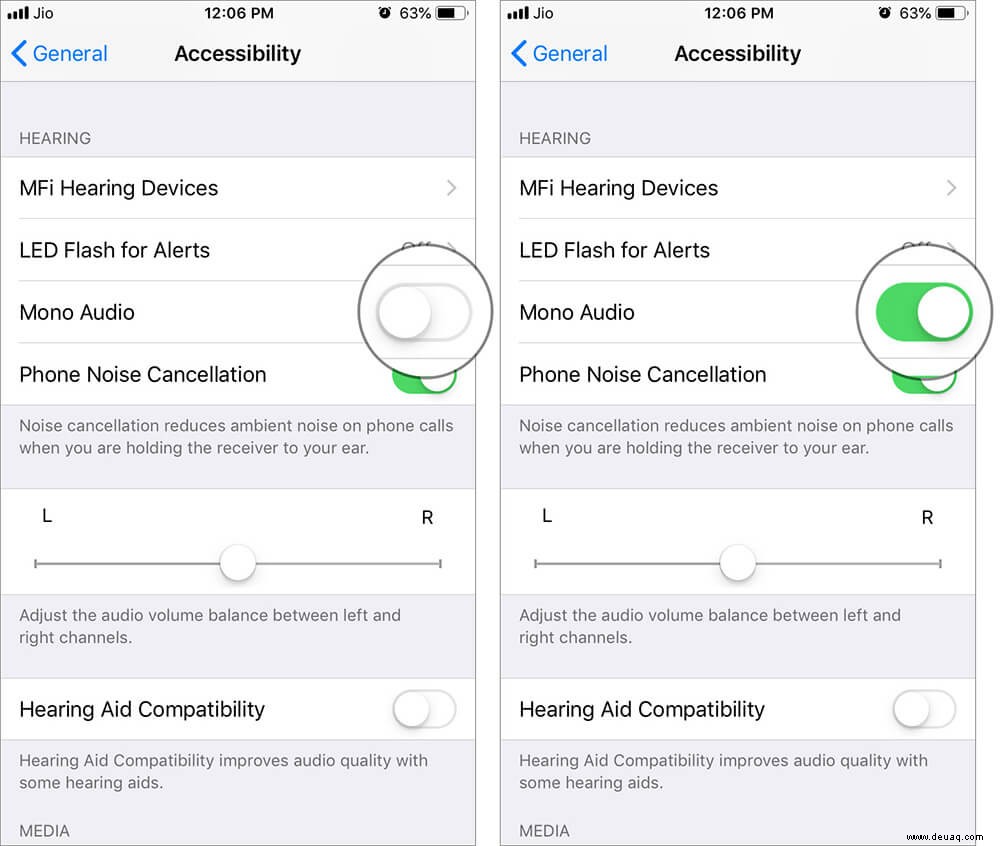 So aktivieren Sie Mono-Audio für AirPods auf iPhone und iPad 