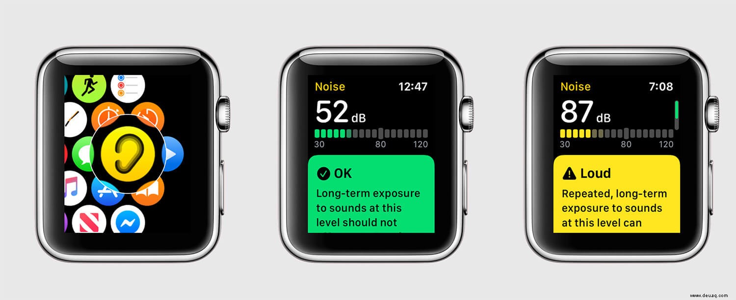 So verwenden Sie die Noise-App auf der Apple Watch 