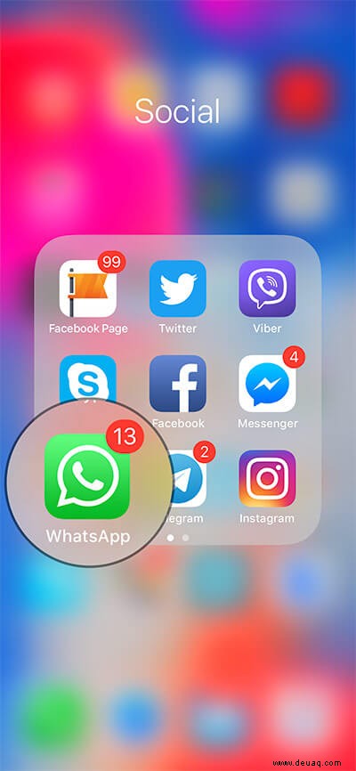 So sichern Sie WhatsApp-Chat-Nachrichten auf dem iPhone 