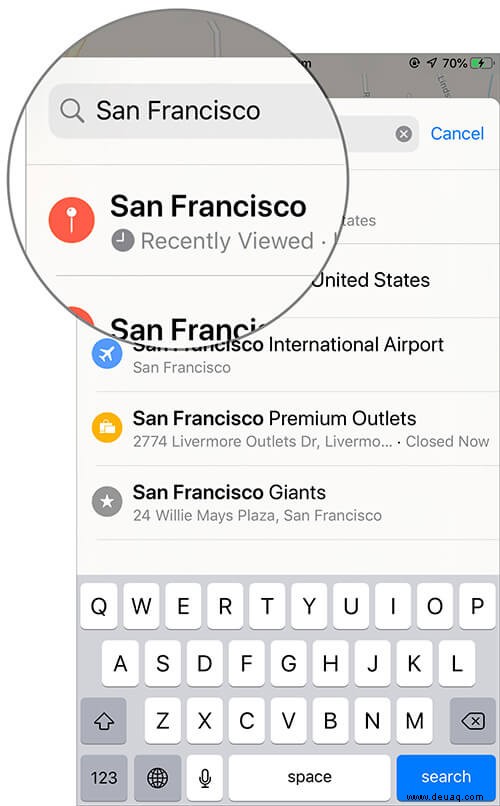 So verwenden Sie die Look Around-Funktion in Apple Maps 