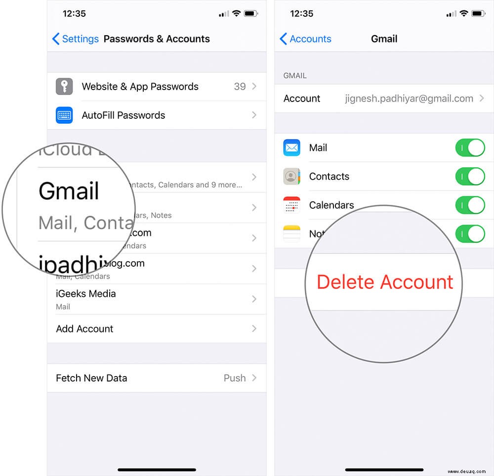 Fehler „Mail kann nicht abgerufen werden“ auf dem iPhone oder iPad? 