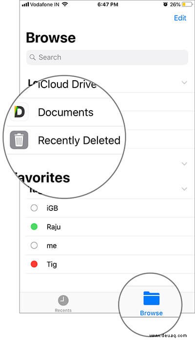 So stellen Sie gelöschte Dateien von iCloud wieder her 