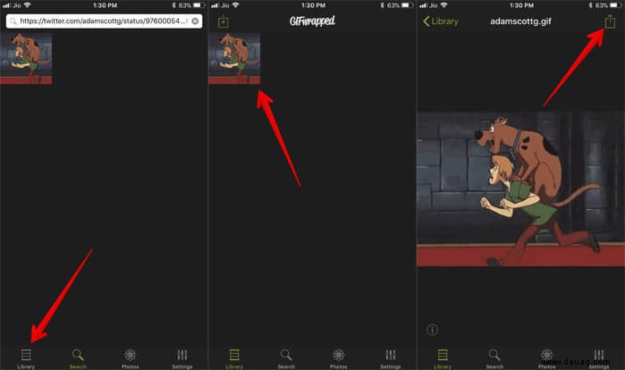 So laden Sie GIFs von Twitter auf iPhone, Android herunter 