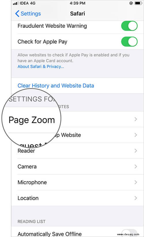 So erhöhen Sie die Schriftgröße in Safari auf iPhone und iPad 