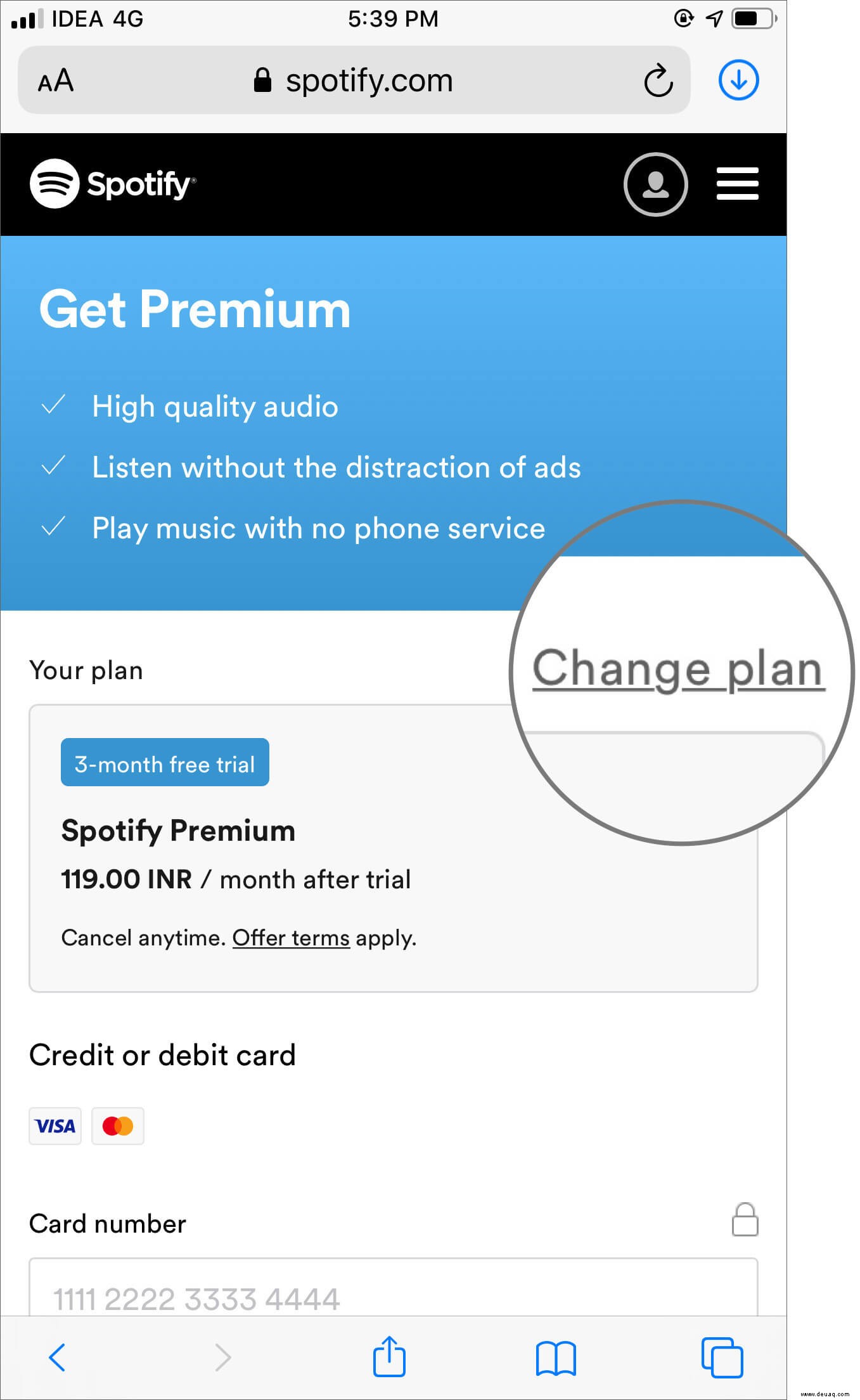 So erhalten Sie Spotify Premium auf iPhone, iPad oder Mac 