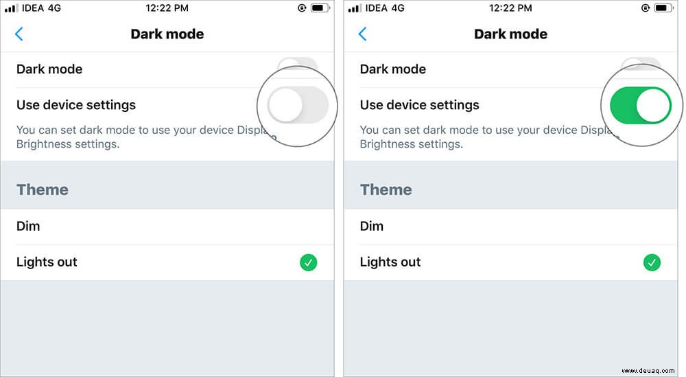 So aktivieren Sie den Twitter Lights Out Dark Mode auf iPhone und iPad 