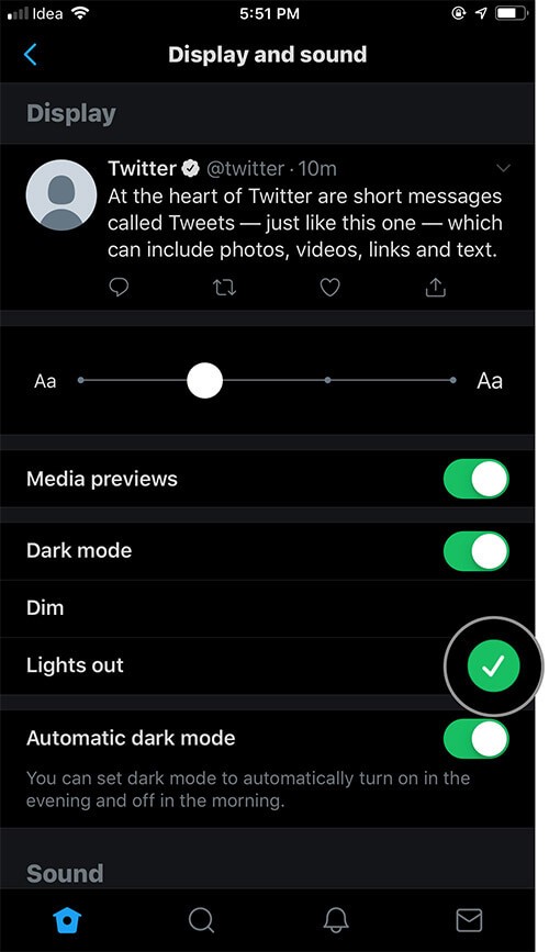 So aktivieren Sie den Twitter Lights Out Dark Mode auf iPhone und iPad 