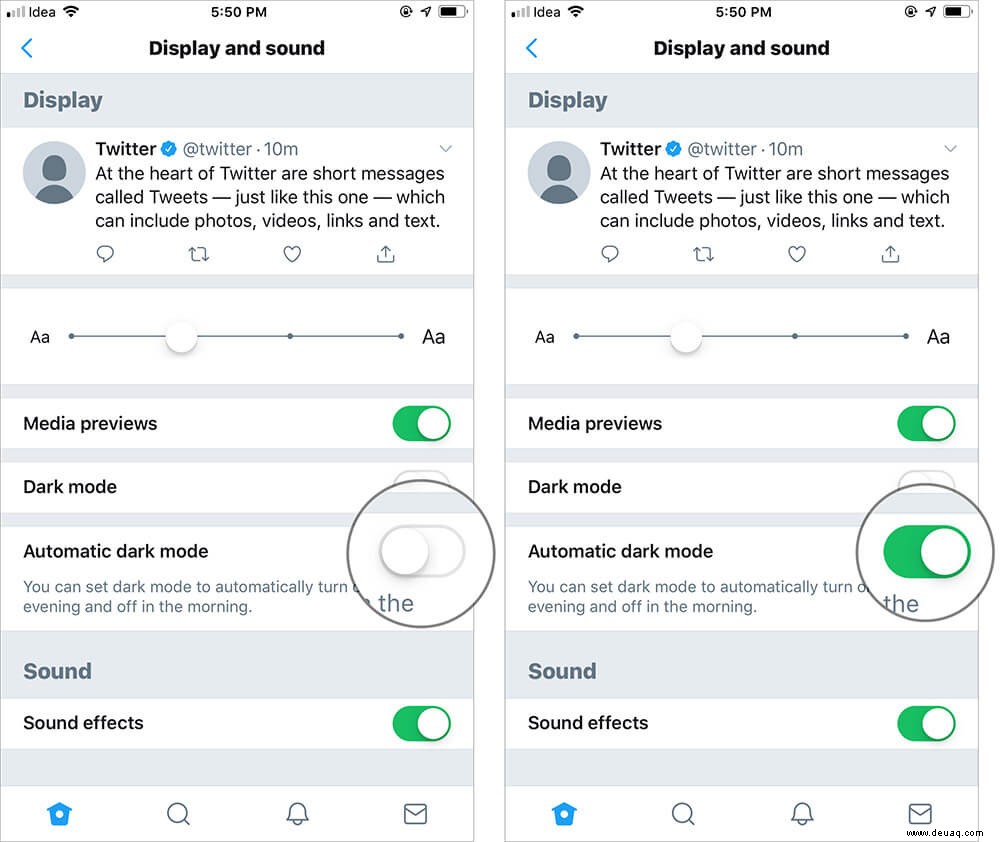 So aktivieren Sie den Twitter Lights Out Dark Mode auf iPhone und iPad 