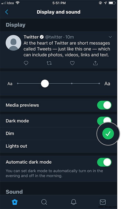 So aktivieren Sie den Twitter Lights Out Dark Mode auf iPhone und iPad 