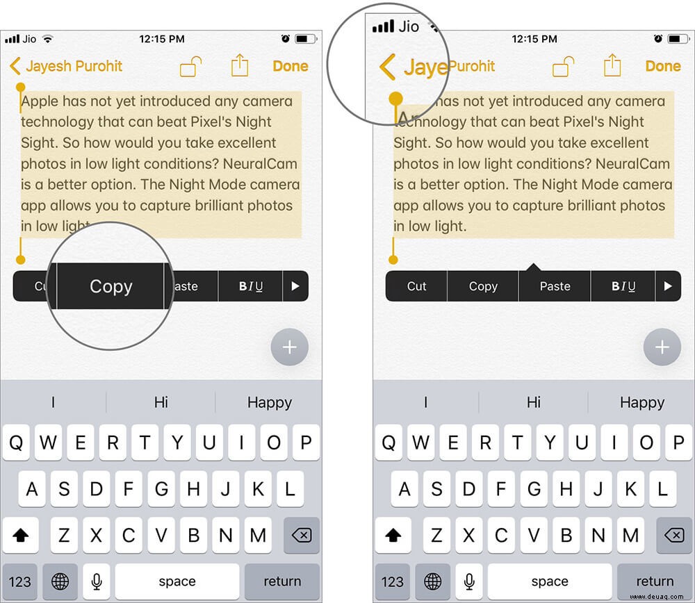 Hinweis-Passwort vergessen? So entsperren Sie Note auf iPhone, iPad und Mac 