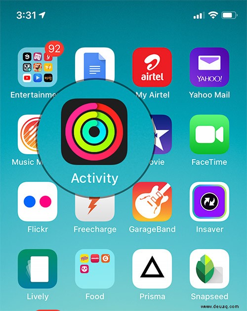 So zeigen Sie Apple Watch Activity Awards auf dem iPhone an 