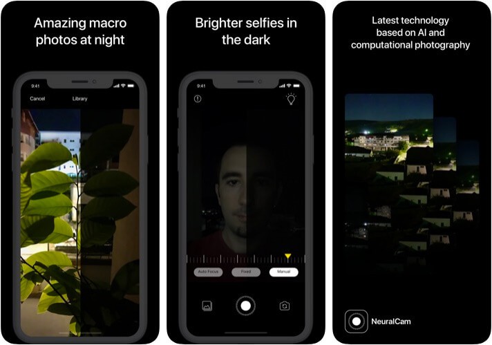 So machen Sie mit der NeuralCam-App nachts bessere Fotos auf dem iPhone 
