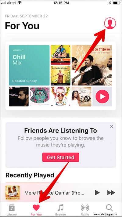 So erstellen Sie ein Apple Music-Profil auf iPhone und iPad 