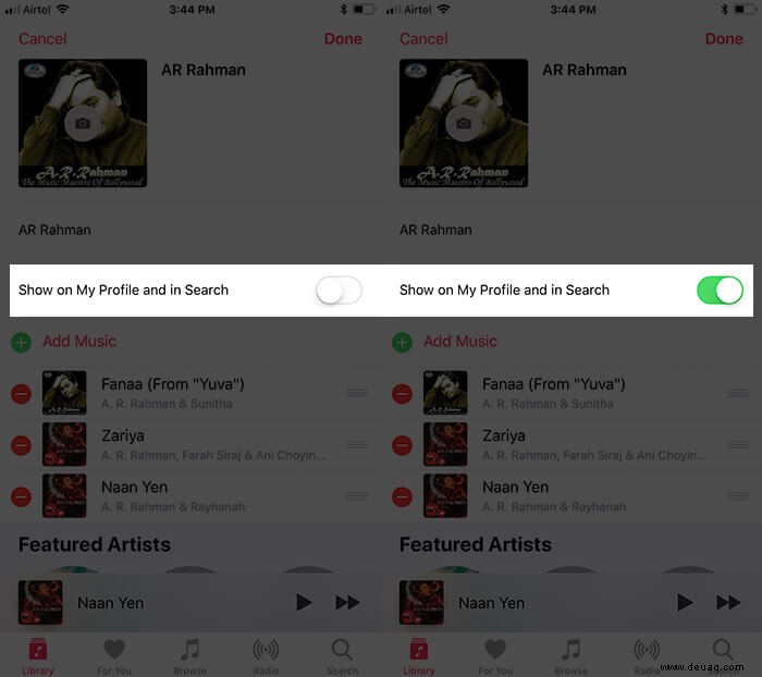 So erstellen Sie ein Apple Music-Profil auf iPhone und iPad 