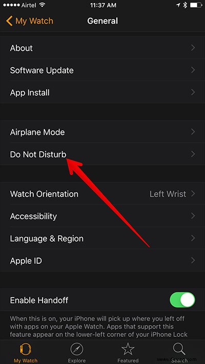 So aktivieren Sie „Nicht stören“ auf der Apple Watch 