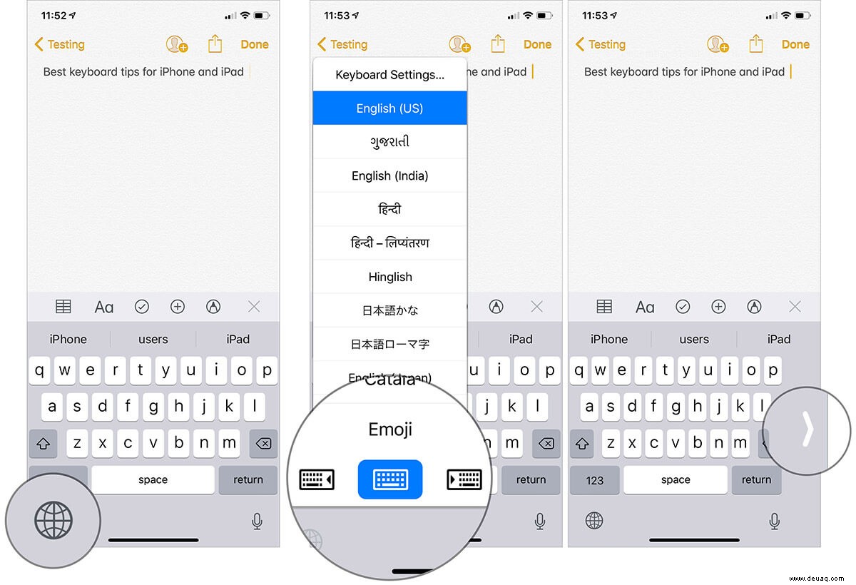 Super praktische Tastaturtipps für iPhone und iPad (2022) 