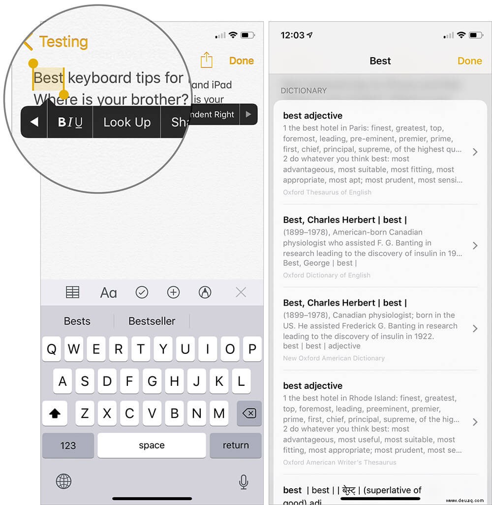Super praktische Tastaturtipps für iPhone und iPad (2022) 