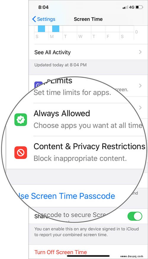 So deaktivieren Sie In-App-Käufe/App-Installationen auf iPhone und iPad 