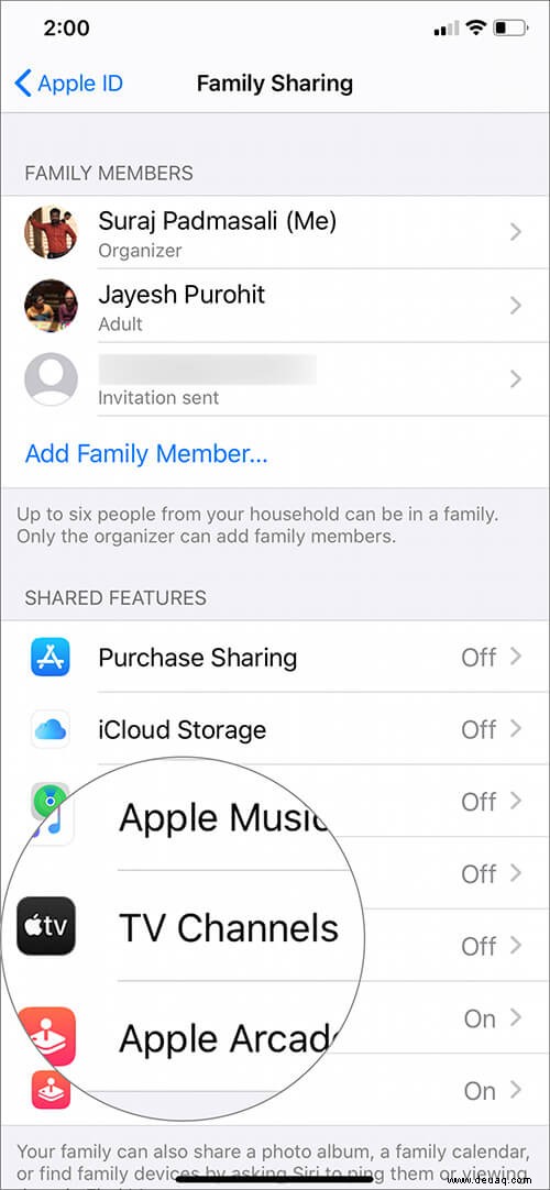 So aktivieren Sie die Familienfreigabe für Apple TV+ auf iPhone und iPad 