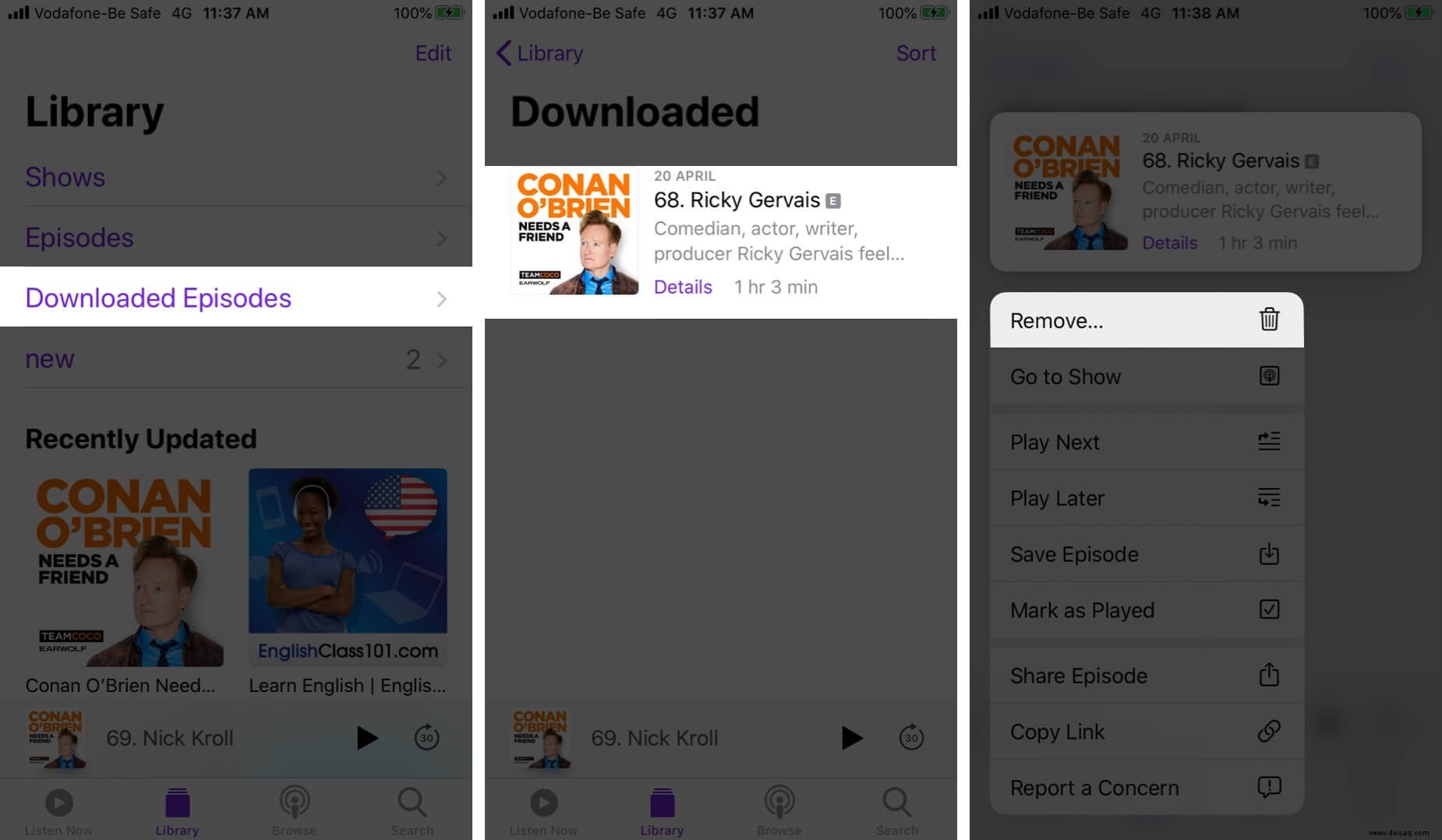 iOS 14:So verwenden Sie die Podcasts-App auf iPhone und iPad 