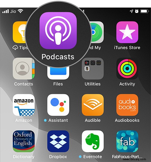 Entfernen Sie Shows und Episoden aus der Podcasts-App auf dem iPhone oder iPad 