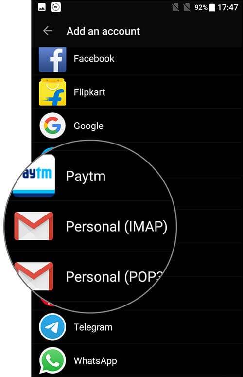 So fügen Sie Ihrem Android-Telefon ein iCloud-E-Mail-Konto hinzu 