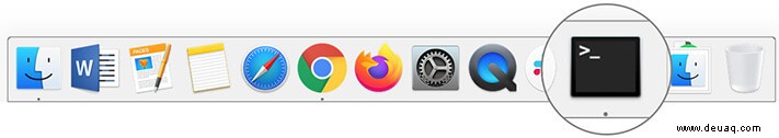 So legen Sie ein Bild als Finder-Dock-Symbol unter macOS fest 