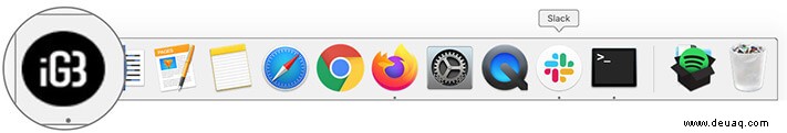 So legen Sie ein Bild als Finder-Dock-Symbol unter macOS fest 