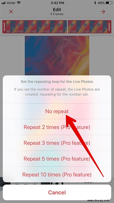So laden Sie iPhone X Live-Hintergründe auf das iPhone herunter 