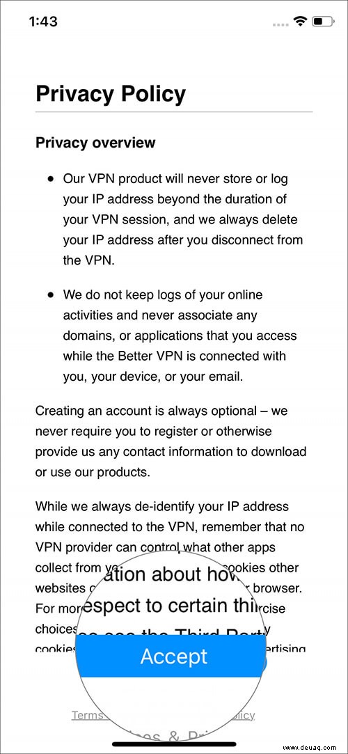 So richten Sie eine VPN-Verbindung auf iPhone und iPad ein 